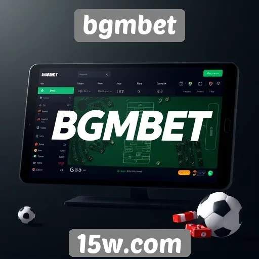 Interface do usuário no bgmbet